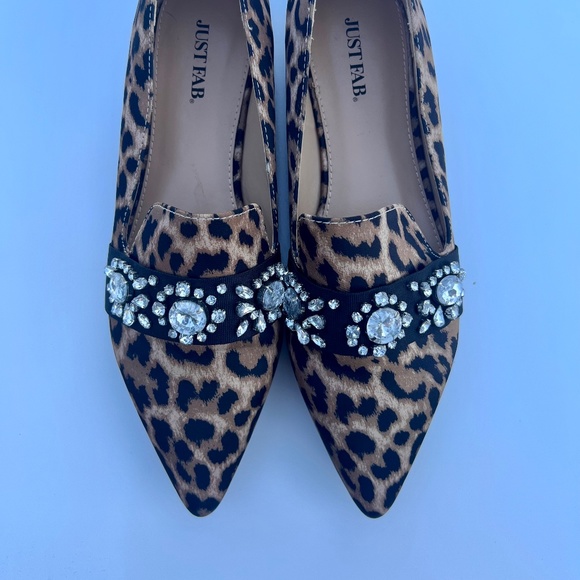 Leopard Print Loafers - Picture 1 of 2